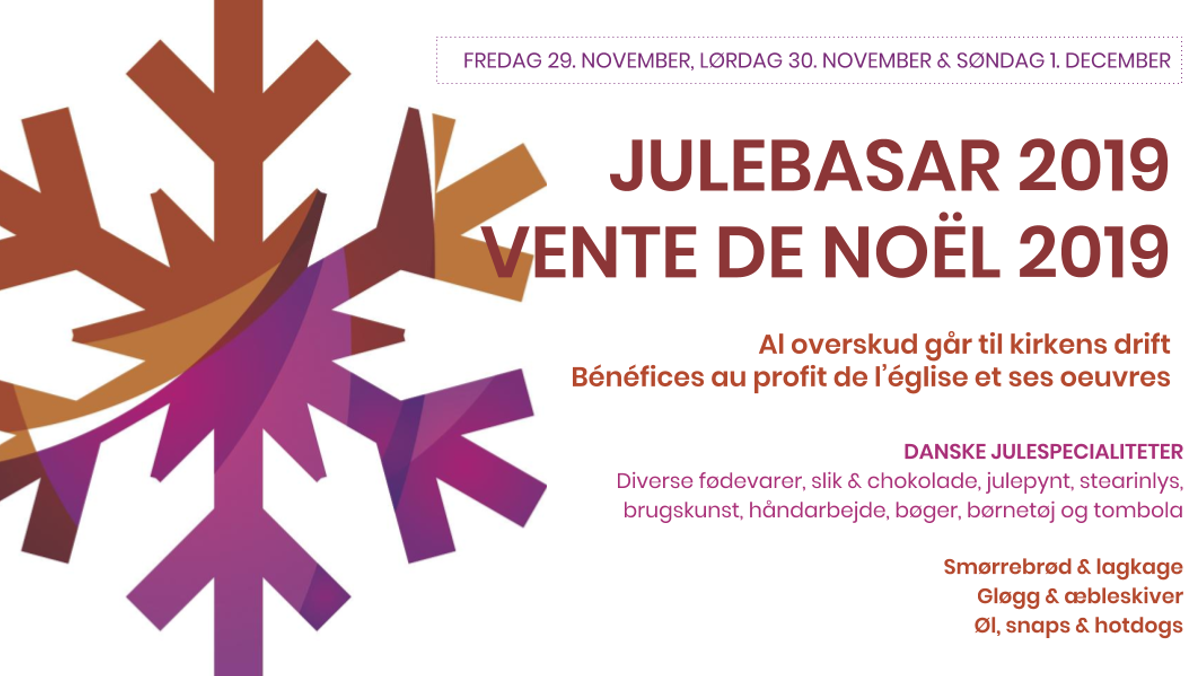 JULEBASAR - VENTE DE NOËL 2019