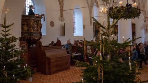 Julegudstjeneste i Søborg Kirke v. Gilleleje
