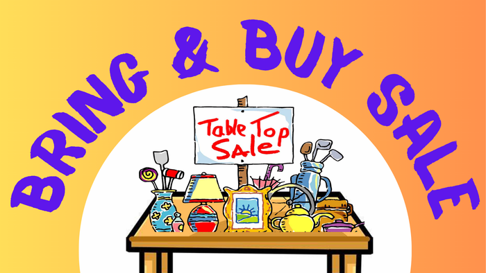 Colorful graphic promoting a 
