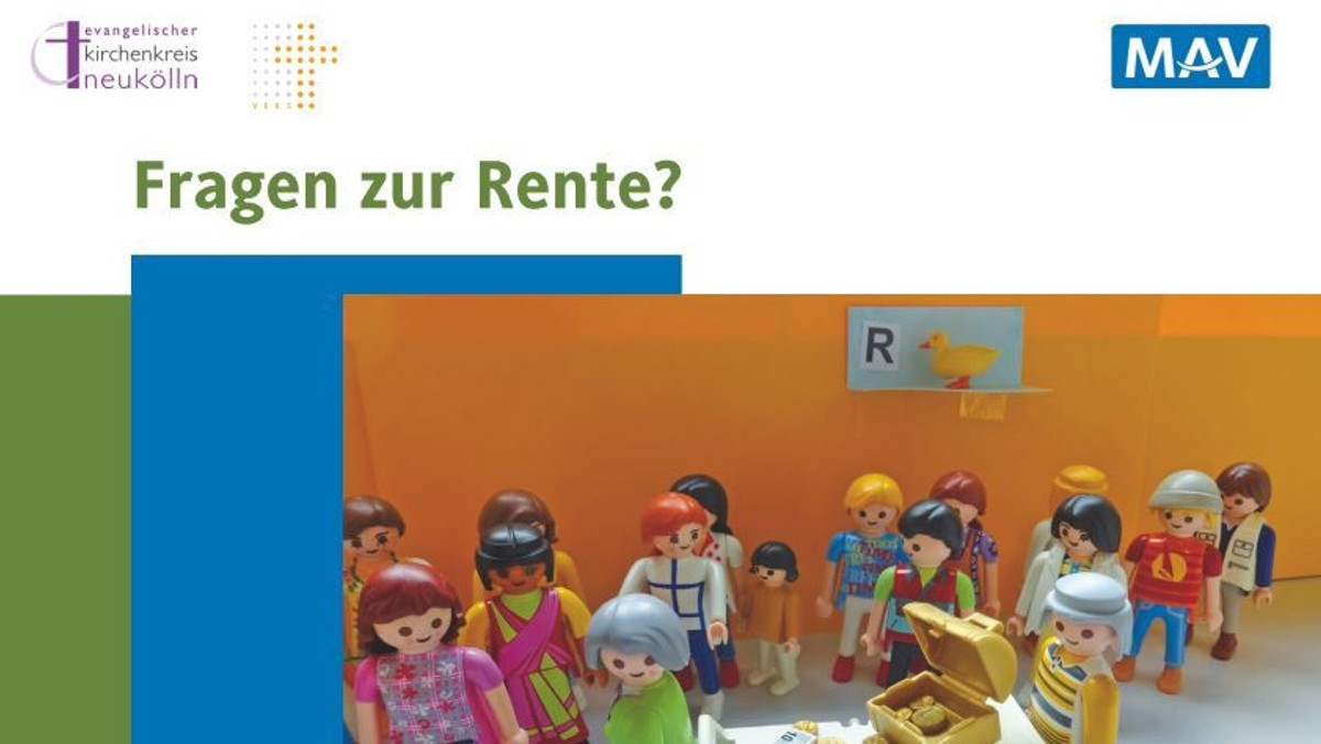 Infoveranstaltung zu Rente und Zusatzversorgung für Mitarbeitende des Kirchenkreises Neukölln / VEKS