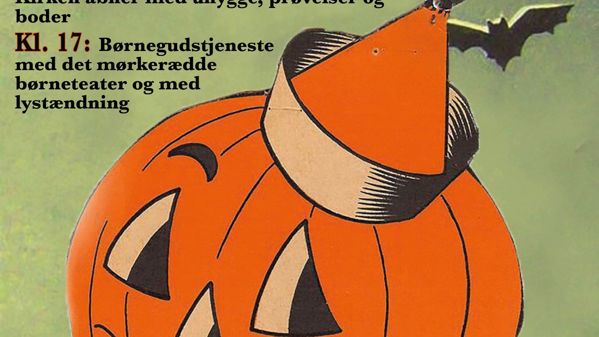 Halloween-Børnegudstjeneste v/ Bettina C. Tranberg