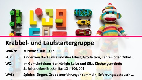 Krabbel- und Laufstartergruppe