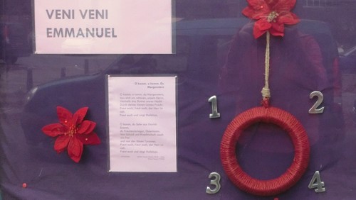 Predigtgottesdienst zum 1. Advent mit Pfr. Gärtner, 30 Minuten vorher Adventsmusik mit den Bläsern
