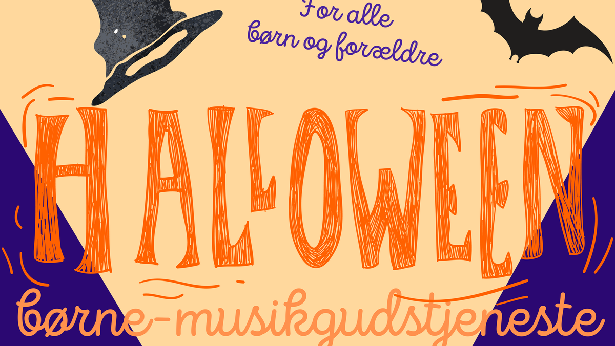 Halloween Gudstjeneste - FLYTTET TIL KL 10!