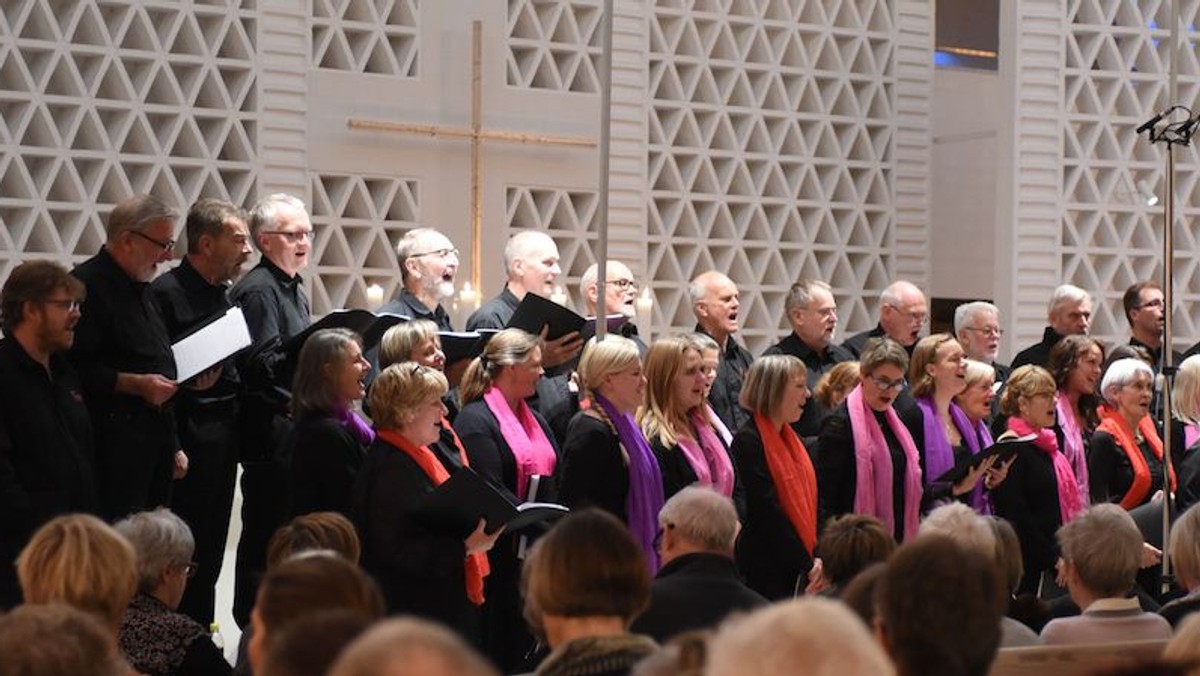 Natkirke. Gladsaxe Folkekor