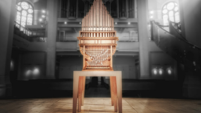 das Foto zeigt ein Organetto