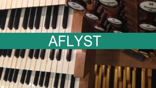 Aflyst. Musikandagt