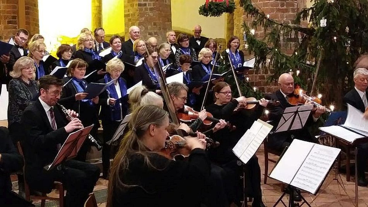 Weihnachtsmusik im Kerzenschein