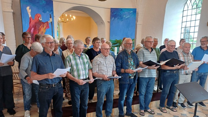 Blandet kor i Hammel Kirke