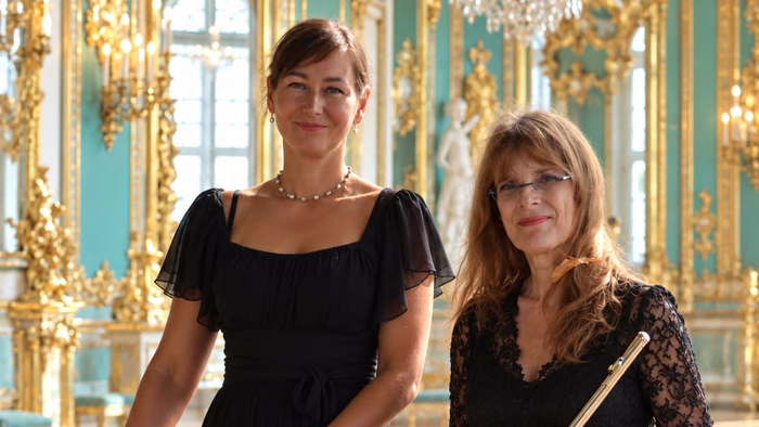 Joanna Filus mit Viola & Cornelia Gehlmann mit Flöte