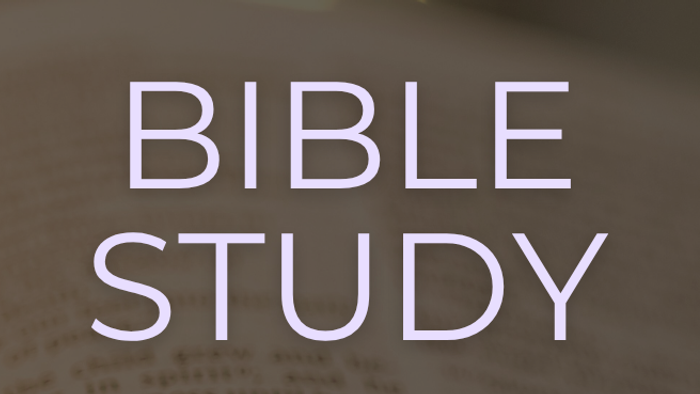 Plakat für Bible Study am 16.12.25