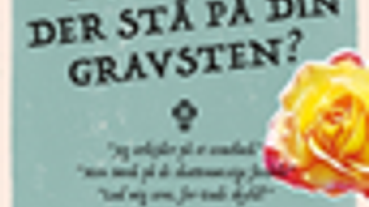 Højskoleeftermiddag ved Marlene Torm Gertsen – ”Hvad vil du huskes for?”