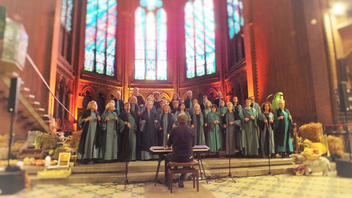 Musikalischer Gottesdienst zum Erntedankfest mit dem Gospelchor Hallelujah Children