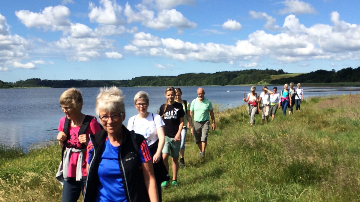 Pilgrimsvandring ved Stubbergård Sø