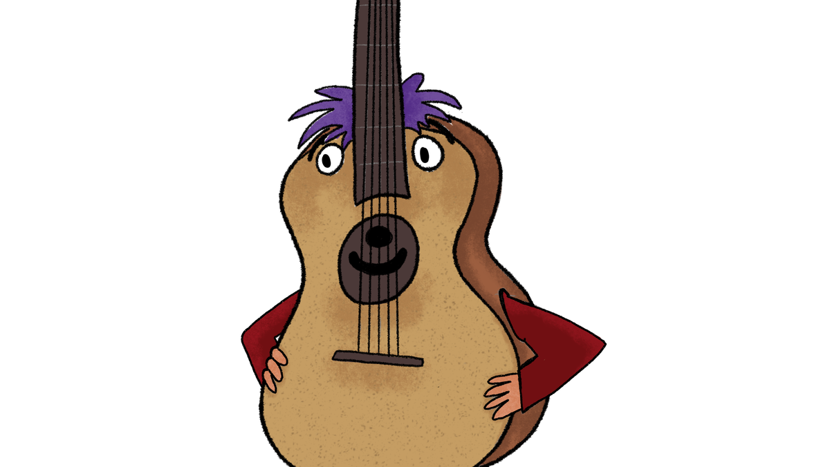 Pizzagudstjeneste med Gurli Guitar