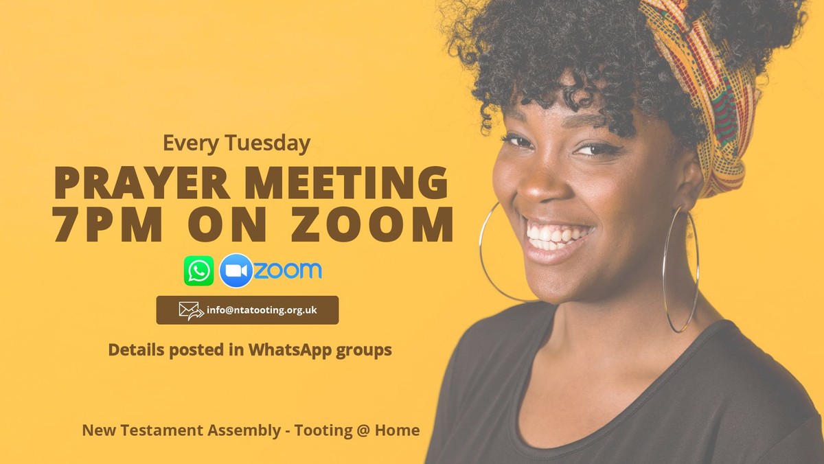 Online Prayer Meeting @ 7PM