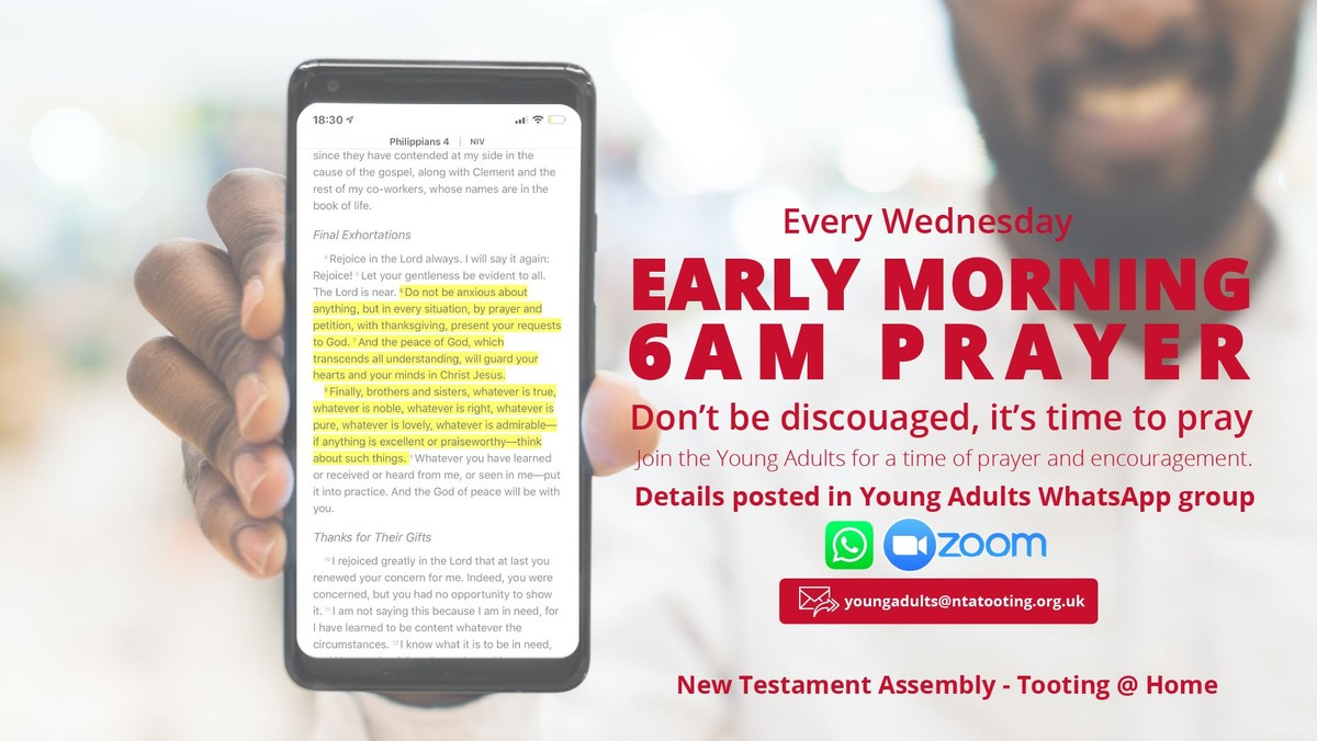 6AM Online Early Morning Young Adults Prayer