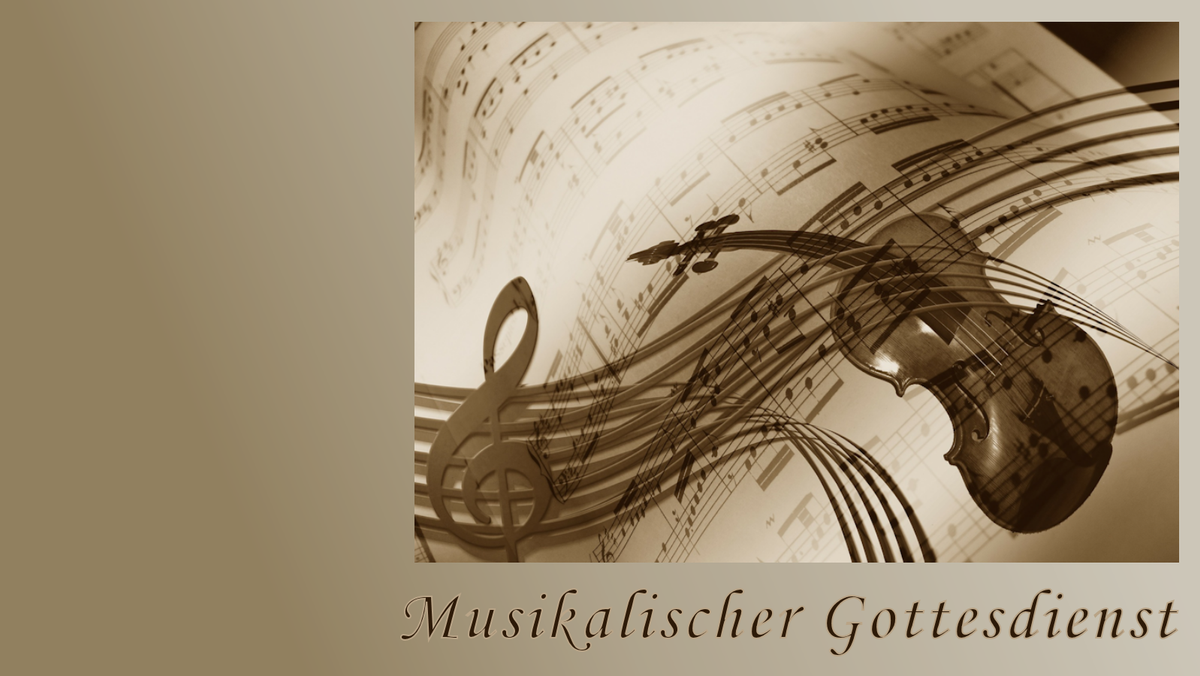 Gottesdienst mit Musik