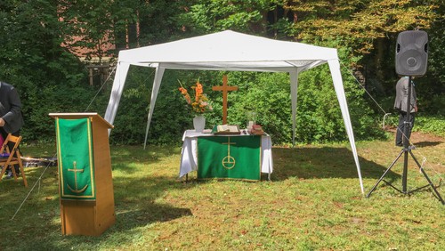 Open-Air-Gottesdienst in Waidmannslust
