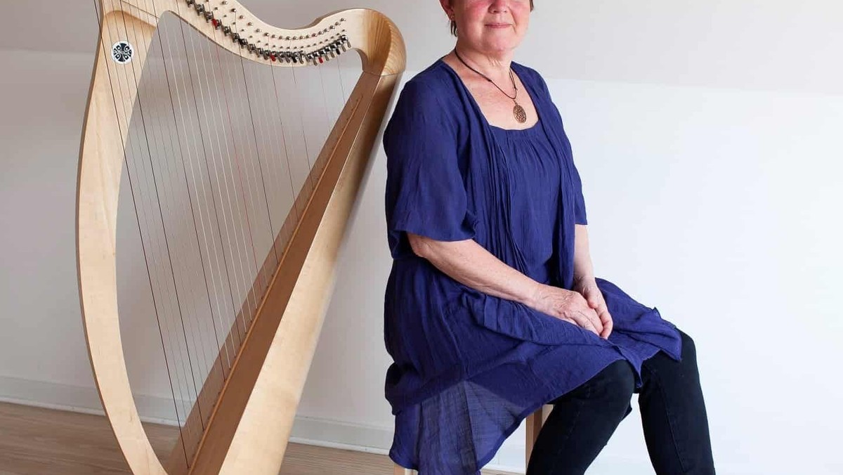 Aftensang med harpeklang