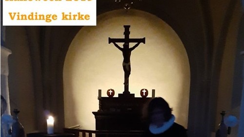 Hallowwen arrangement i Vindinge