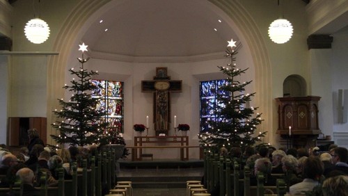 Juleaften i Struer kirke ved Thorkil Lundberg