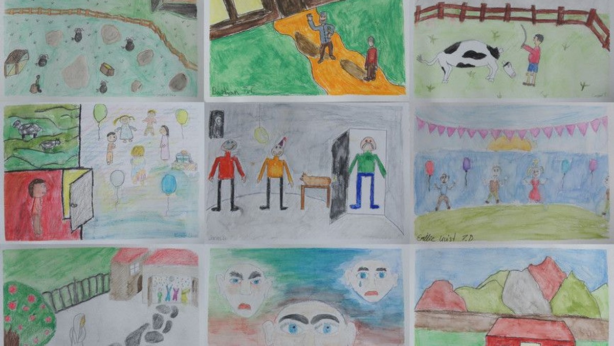 Minikonfirmander i Margrethekirken for børn i 3. klasse