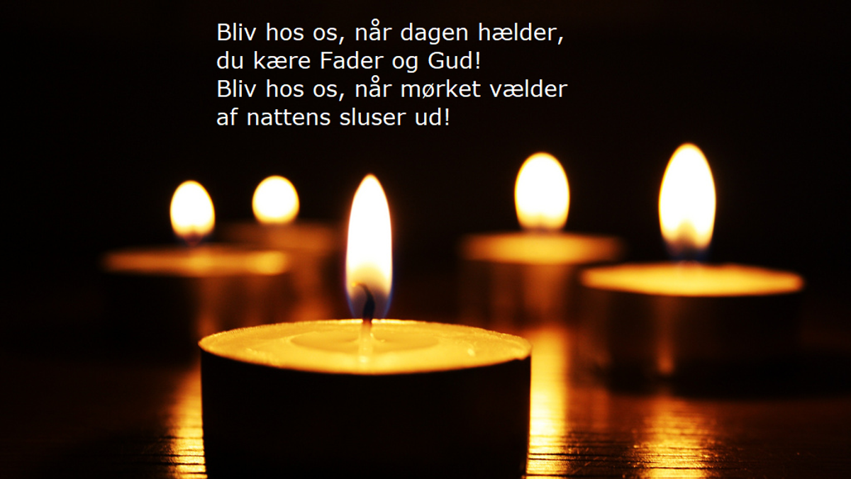 Aftensalmesang i Slagslunde Kirke