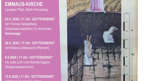 abgrundtief, himmelhoch – Ausstellung und Predigtreihe zu den Werken von Jutta Loch, Finissage