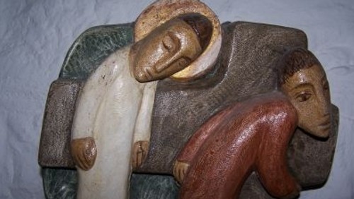 "Jesus begegnet seiner Mutter." Musikalische Passionsandacht zu einem Kreuzweg-Bild von Sieger Köder in der Paul-Gerhardt-Kirche