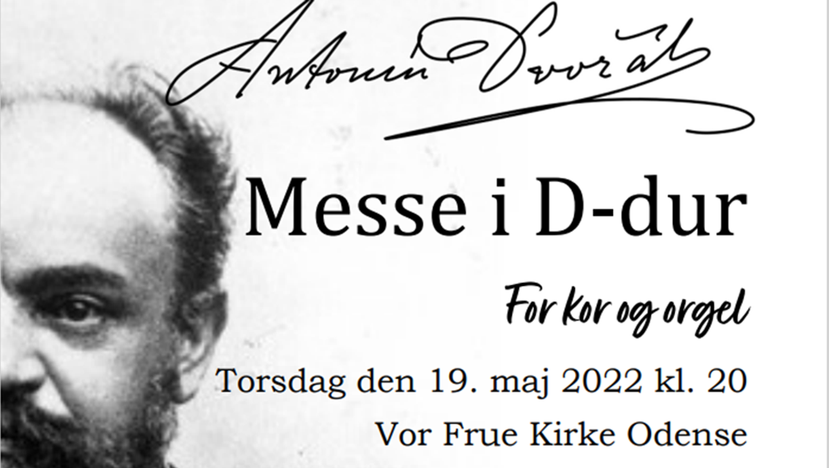 Odense Kammerkor, dirigent Uffe Most, og organist Lars Frederiksen
