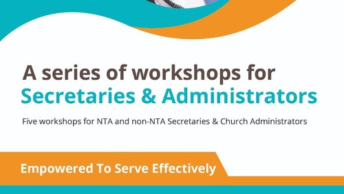 A series of workshops for Secretaries & Administrator