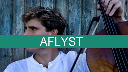 AFLYST. Koncert med Andreas Brantelid (cello) og Poul S Jacobsen (orgel)