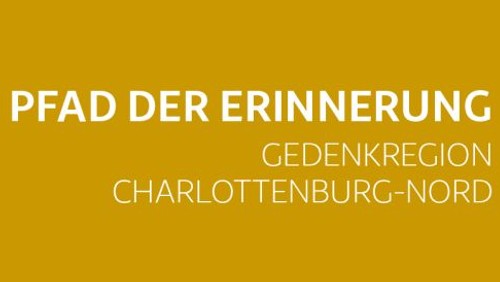 Öffentliche Führung auf dem "Pfad der Erinnerung" in Charlottenburg-Nord