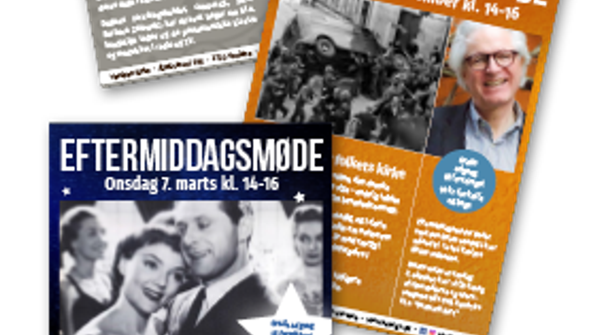 AFLYST Eftermiddagsmøde