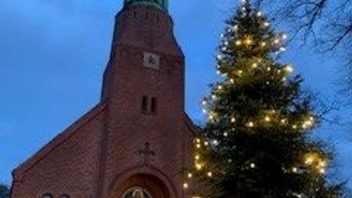 Gudstjeneste i Frederiksværk Kirke