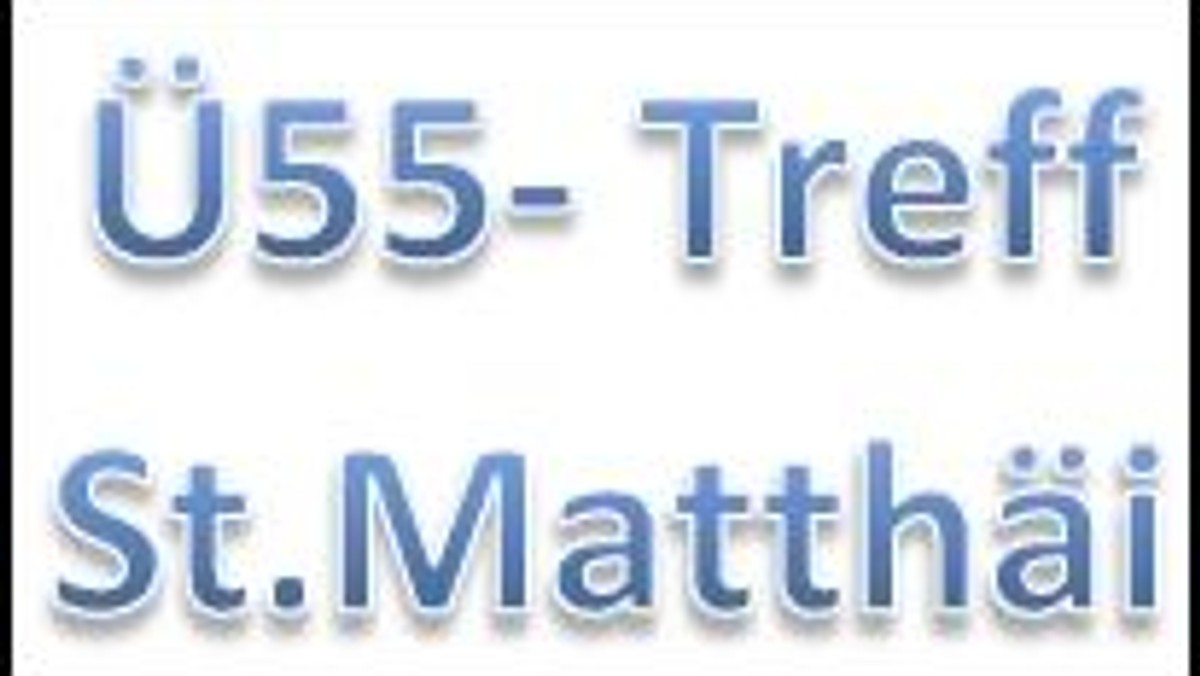Ü55-Treff St. Matthäi mit der Karmelmission