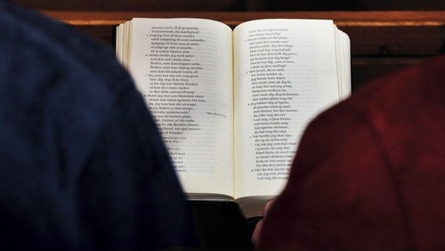 Gudstjeneste i Karlslunde Kirke v KS