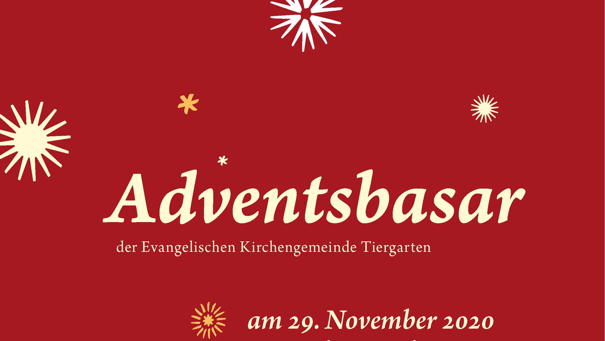 Zentralgottesdienst mit Eröffnung des Adventsbasars