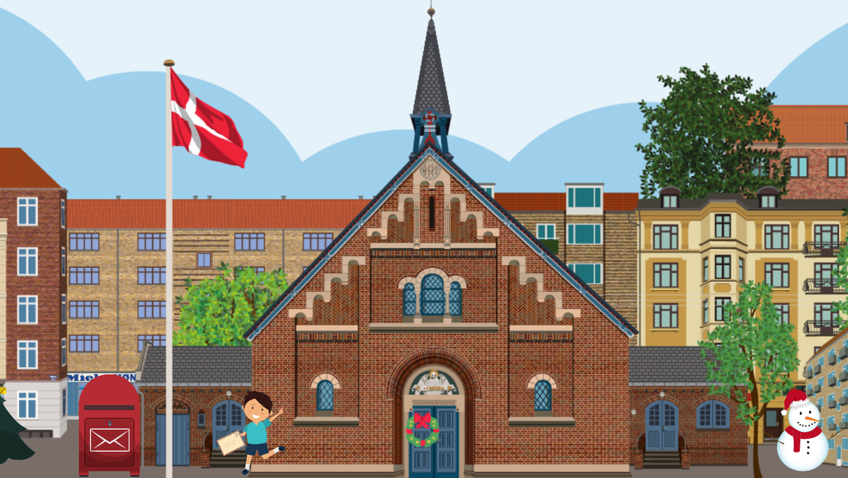 Udendørs julemarked