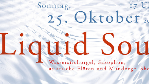 Musik aus Luft und Wasser