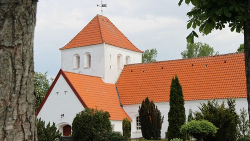Gudstjeneste i Mou Kirke - Ad Hoc Koret deltager