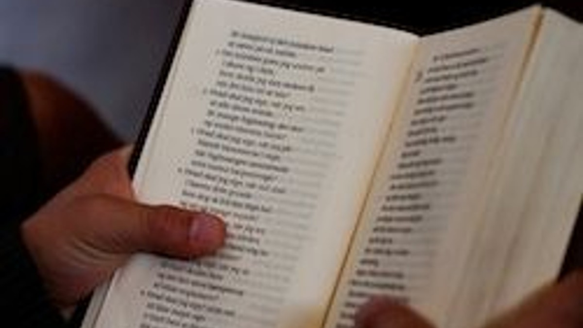 Liturgiundervisning på ZOOM: Fastetid og Højmesse 4 (bl.a. salmerne)