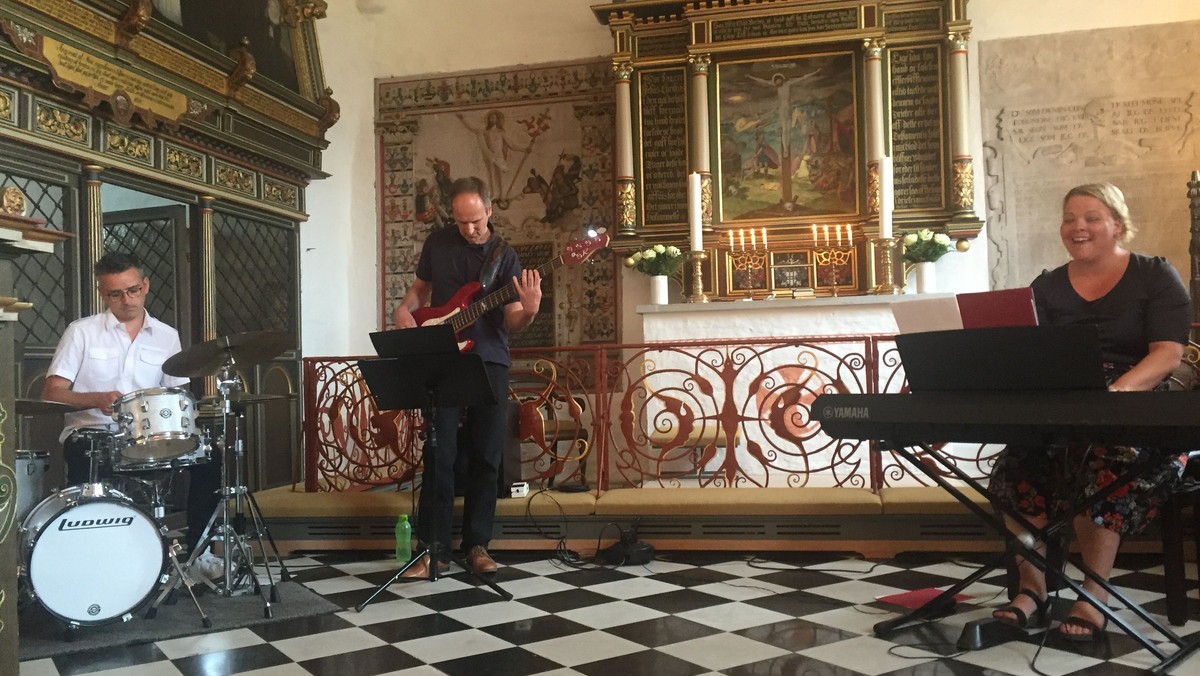 Popmusikalsk gudstjeneste i Visborg kirke
