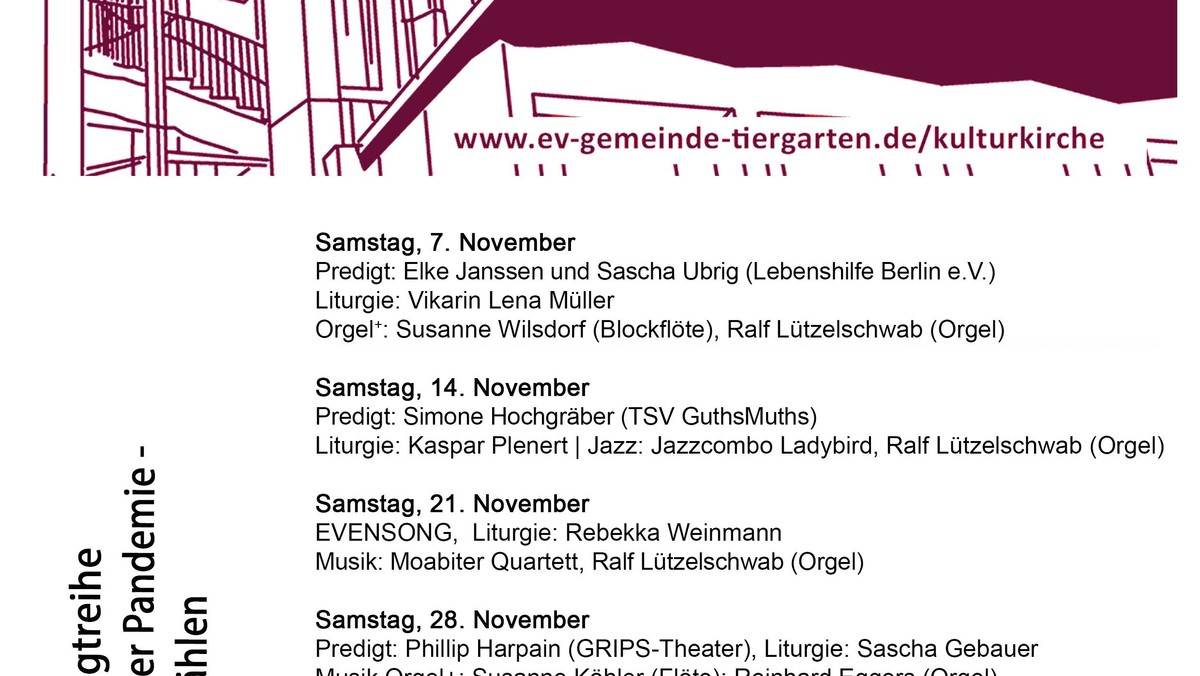 Predigtreihe „Solidarität in der Pandemie – Betroffene erzählen“