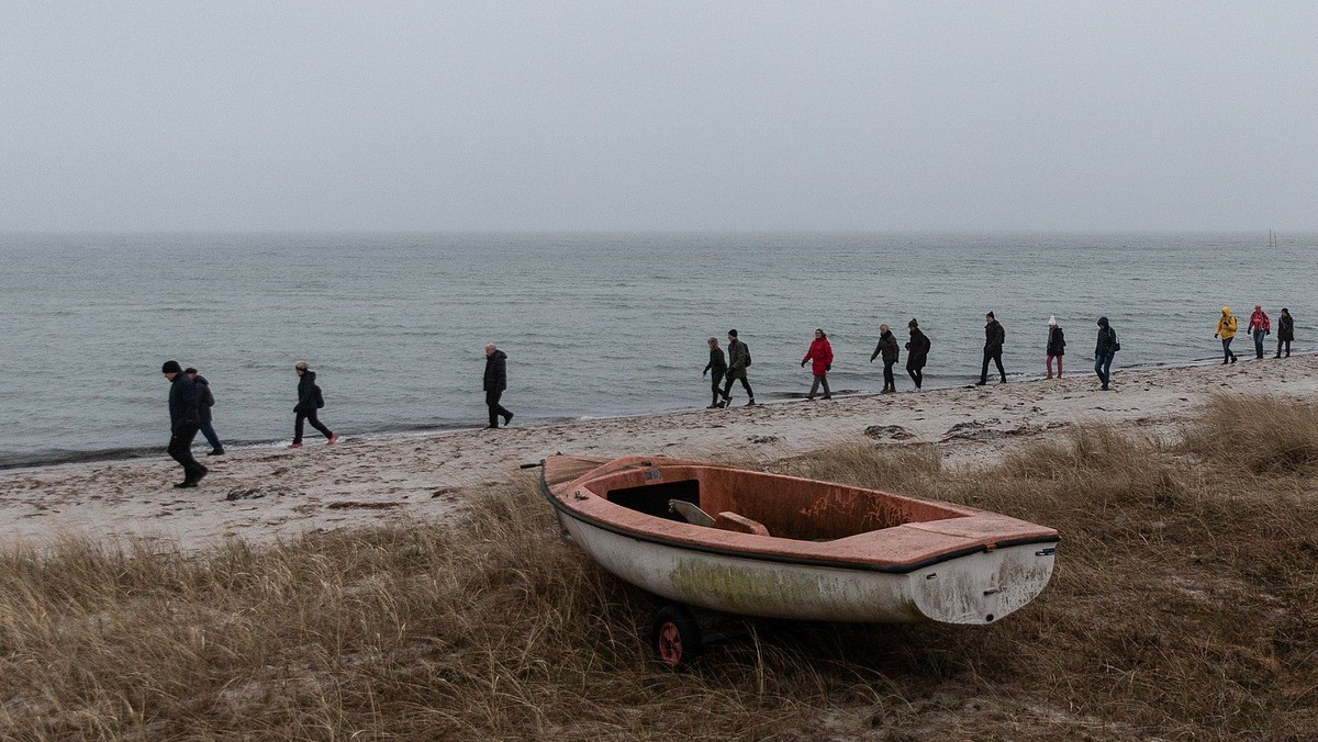 Vintersolhvervsvandring med pilgrimsgruppen