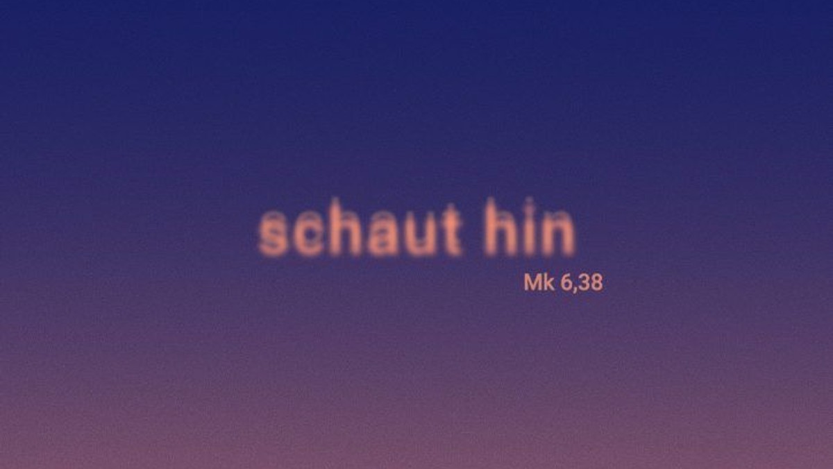 HOFFNUNGsgottesdienst auf dem Weg zum 3. Ökumenischen Kirchentag 2021