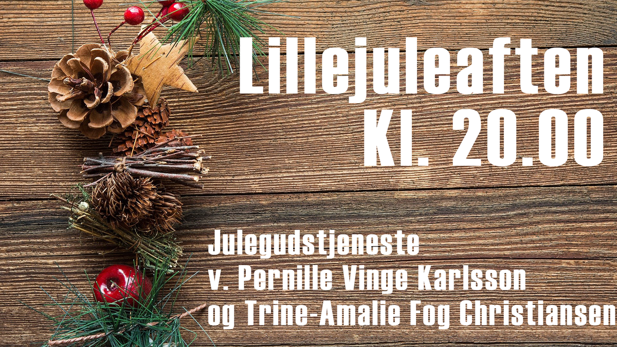 Julegudstjeneste v. Pernille Vinge Karlsson og Trine Amalie Fog Christiansen