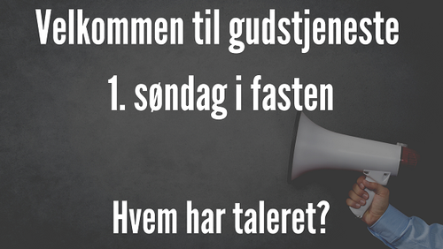 Gudstjeneste med rytmisk musik, dåb og en kort prædiken /Andreas Bøge - livestreames