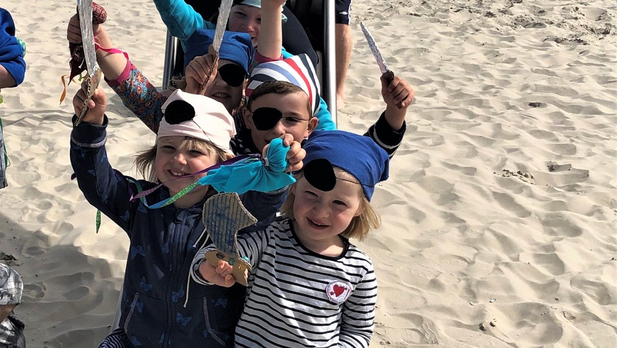 Freizeit auf Langeoog für Familien mit Kindergartenkindern